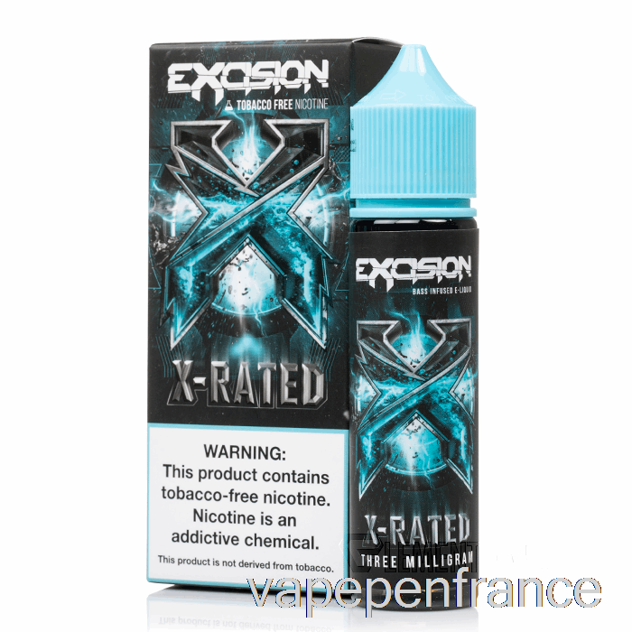 X-rated - Excision - Alt Zéro - Stylo Vape 60 Ml 6 Mg